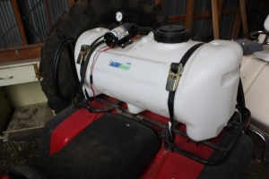 AgriEase 12 volt 25 gal. quad sprayer w/ booms & wand